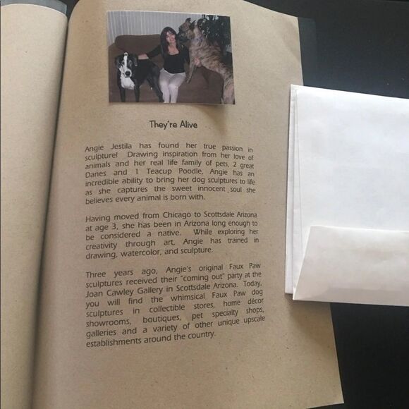 Artist Made Lab/Golden Retriever Sculpture - Picture 7 of 8